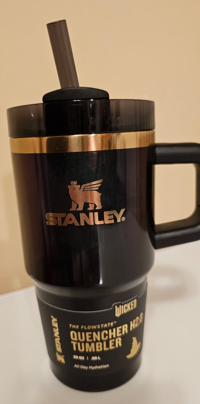 Stanley x Wicked 20oz Stainless Steel H2.0 Quencher Tumbler Elphaba For Good